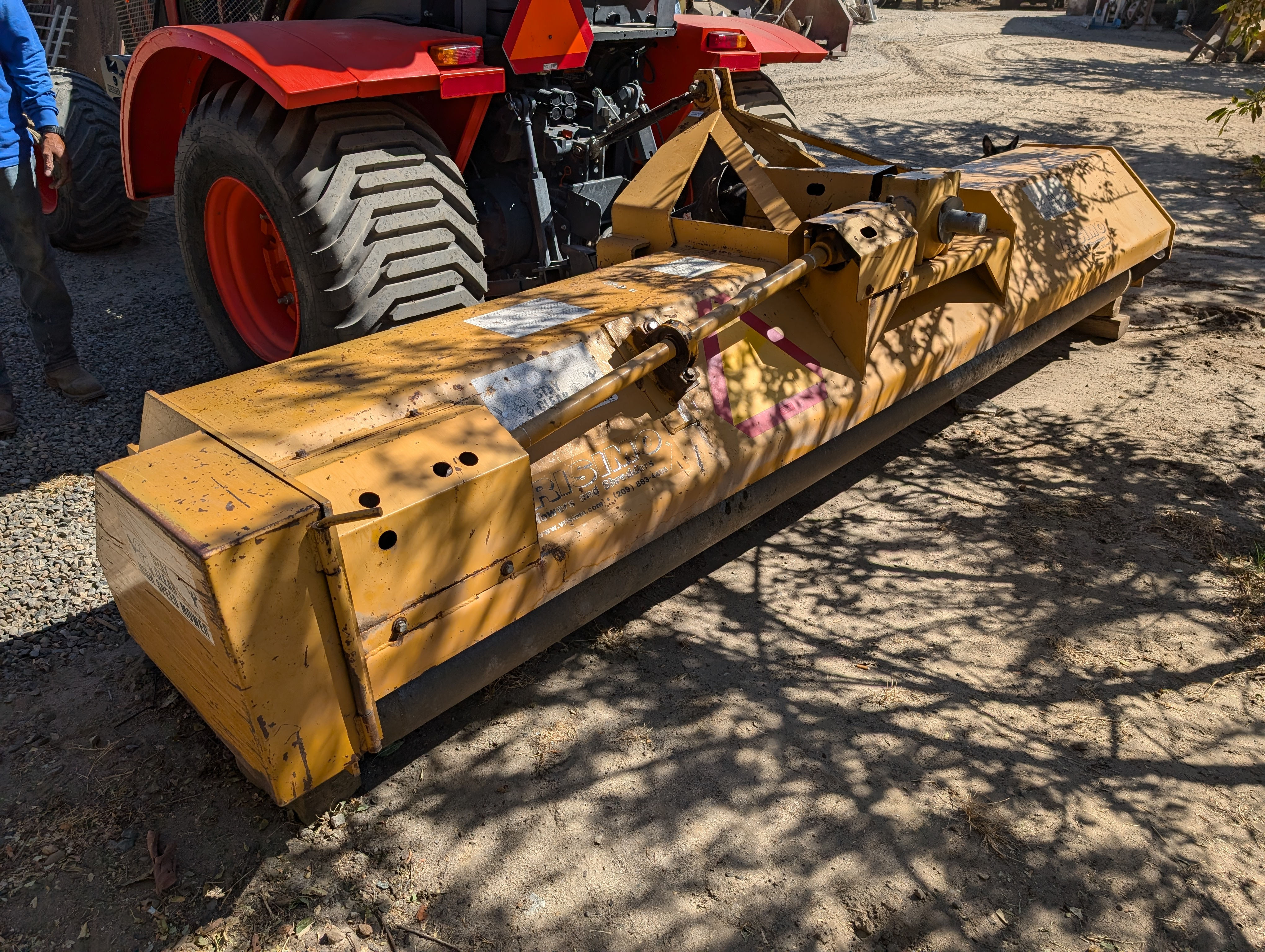 12ft Vrisimo flail mower