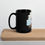 Thumbnail: Evette and Falkor by the tree Black Glossy Mug