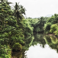 Paisagem de São Tomé e príncipe