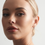 Thumbnail: Silver hoop earrings