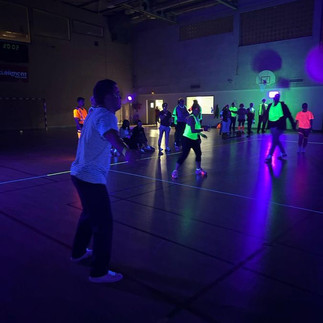 Tournoi de Handball fluorescent au Handball Clermont Métropole
