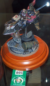 Sammael on jetbike "Corvex" awarded "Grog of the day" at painting contest