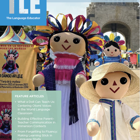 The Language Educator, Summer 2026 issue cover, ACTFL.