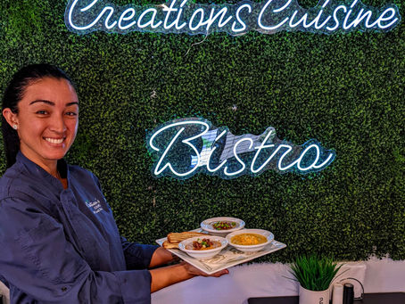 A Pedacito Of Chef Lorell Diaz Of Creation's Cuisine Bistro In Lake Hamilton, Florida