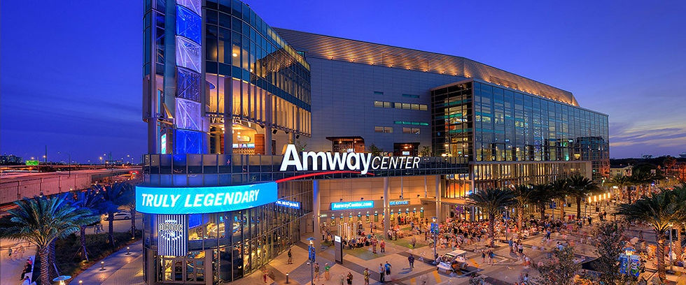 Amway Center in Orlando, Florida (Photo From Amway Center's Website)