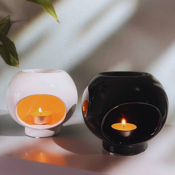 Modern ceramic wax melt warmers