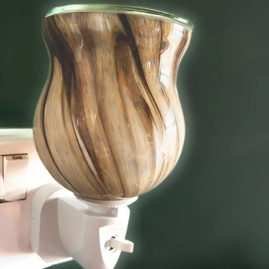 natural colour electric plug in wax warmer