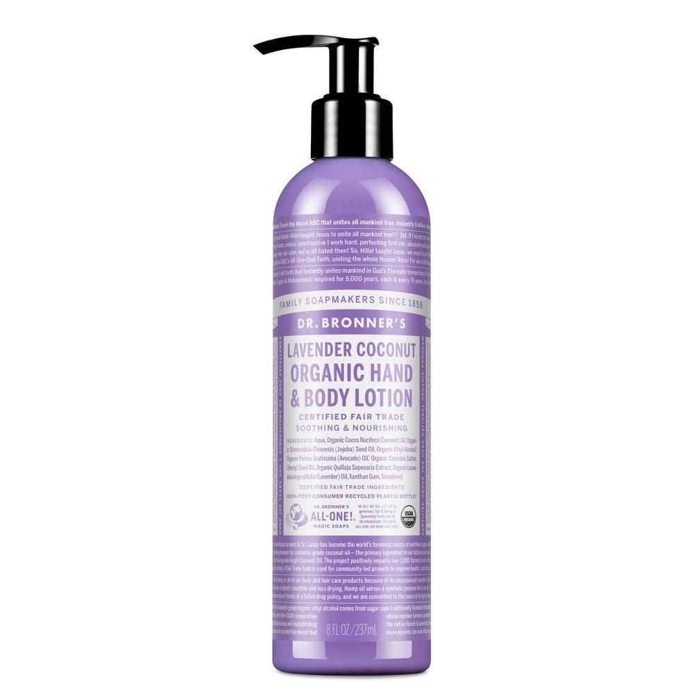 Dr. Bronner S Hand & Body Organic Lotion Coconut oz