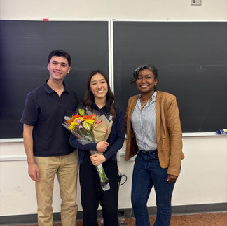Christopher, Dr. Yi, and Dr. Ivey