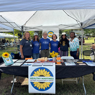 Sumu and Dr. Ivey with Healthy Martinez and Mayor Brianne Zorn