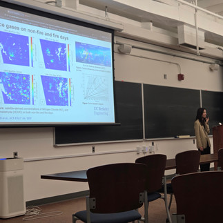 Dr. Ji presents her exit talk
