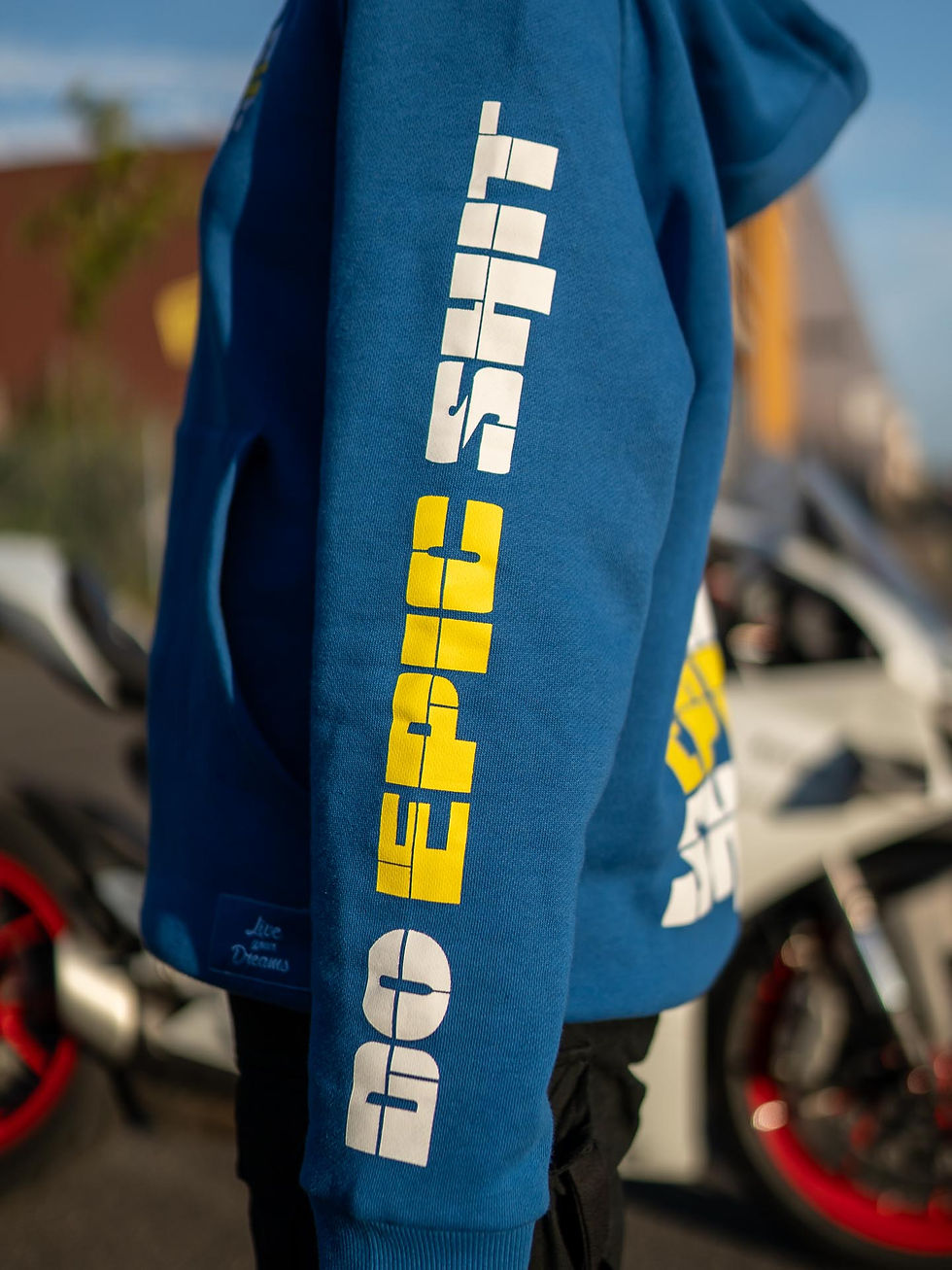 Miniaturbild: Hoodie Blau