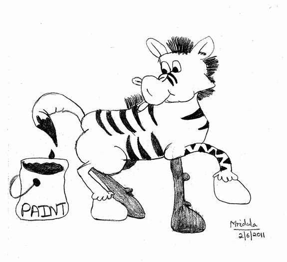 The Arty Zebra