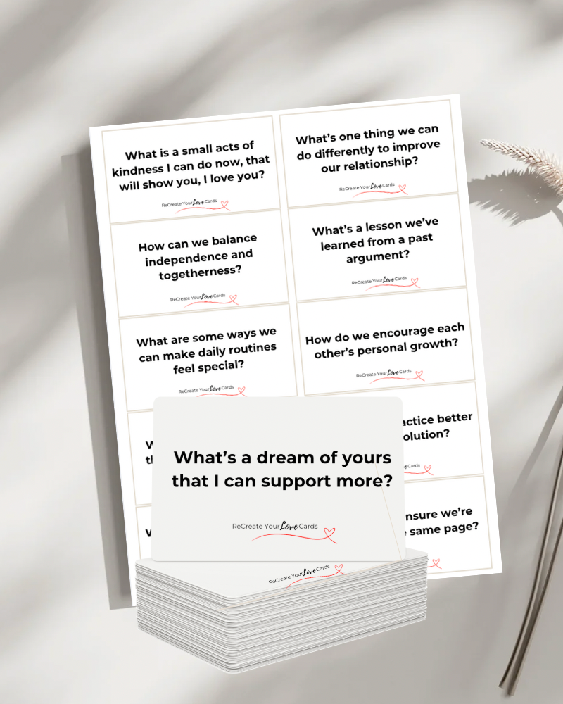 ReCreate Your Love Conversation Cards