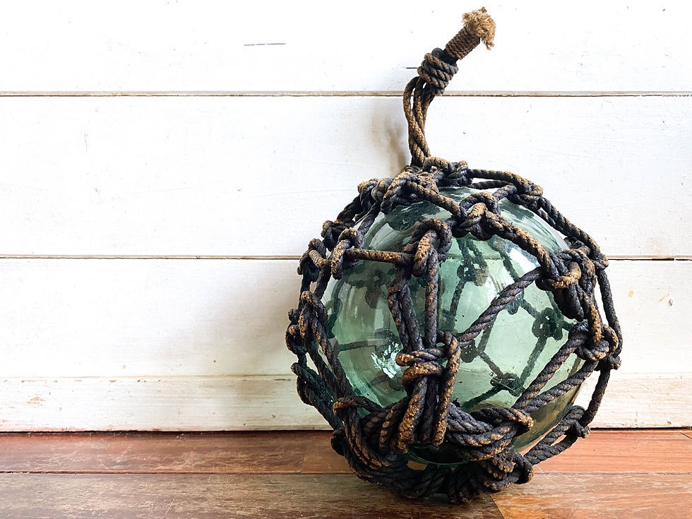 Thumbnail: 7.5 inch Glass Fishing Float
