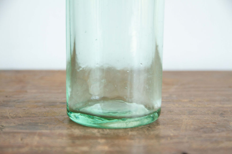 Thumbnail: Seafoam Green Glass Bottle