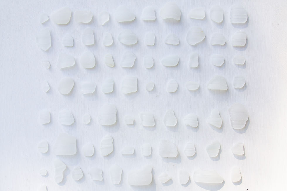 Thumbnail: Bulk White Glass  Bottle Rim Lips