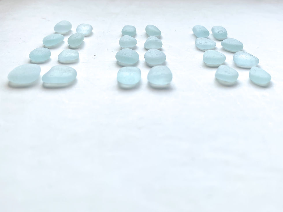 Thumbnail: Small Seafoam Blue - Set of 4 Pairs for Earrings