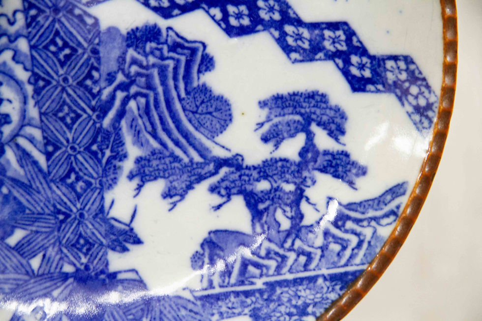 Thumbnail: Set of 4 Igezara Plates - 8in