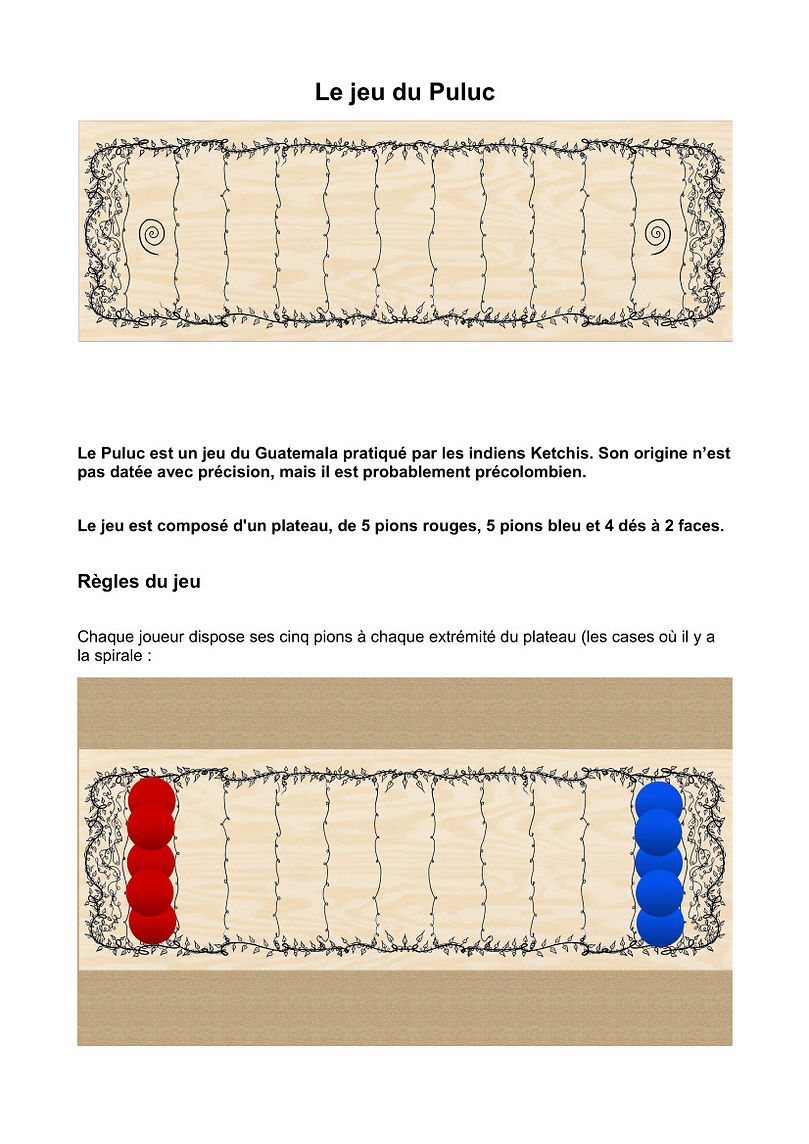 Règles du jeu 1