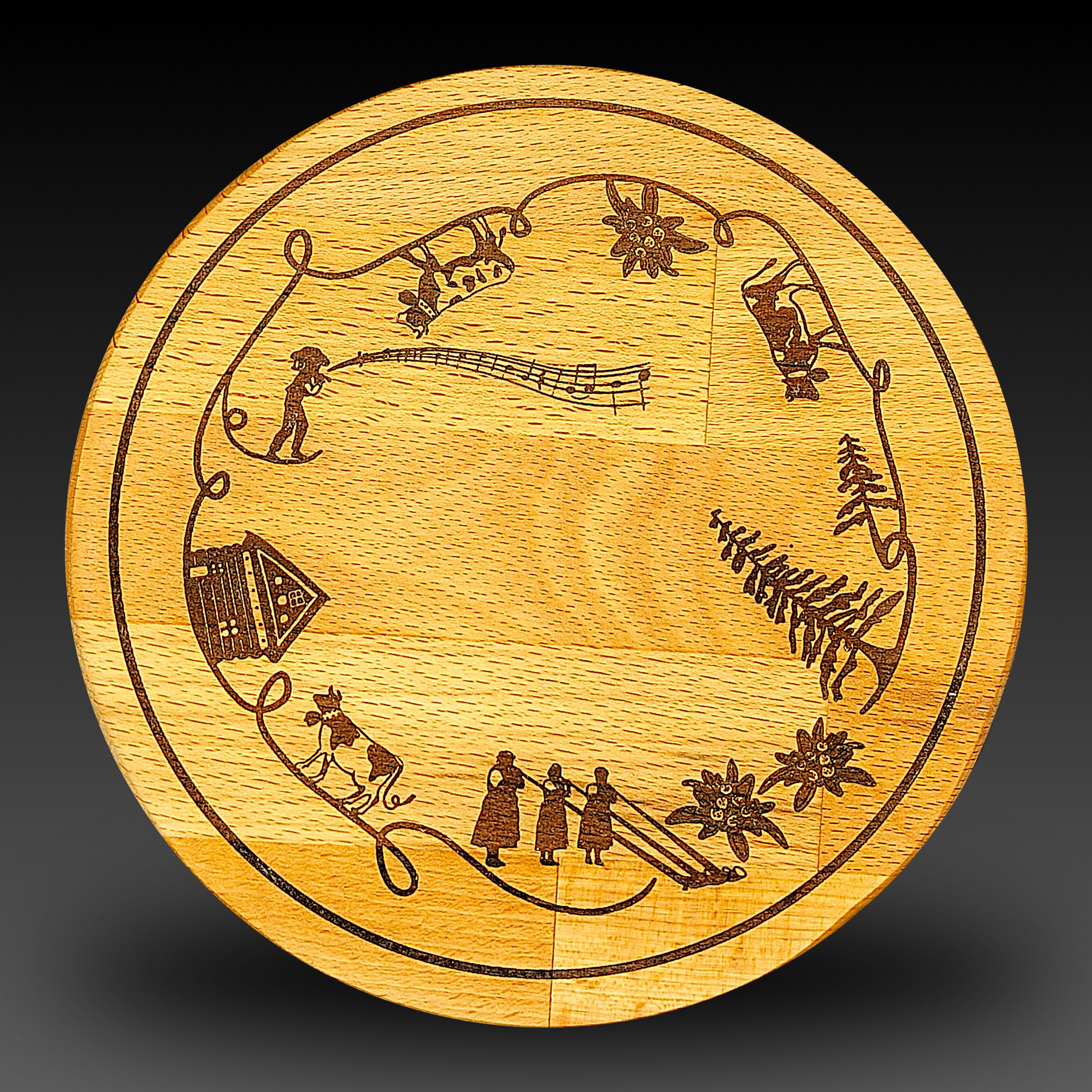 Planchette ronde Poya