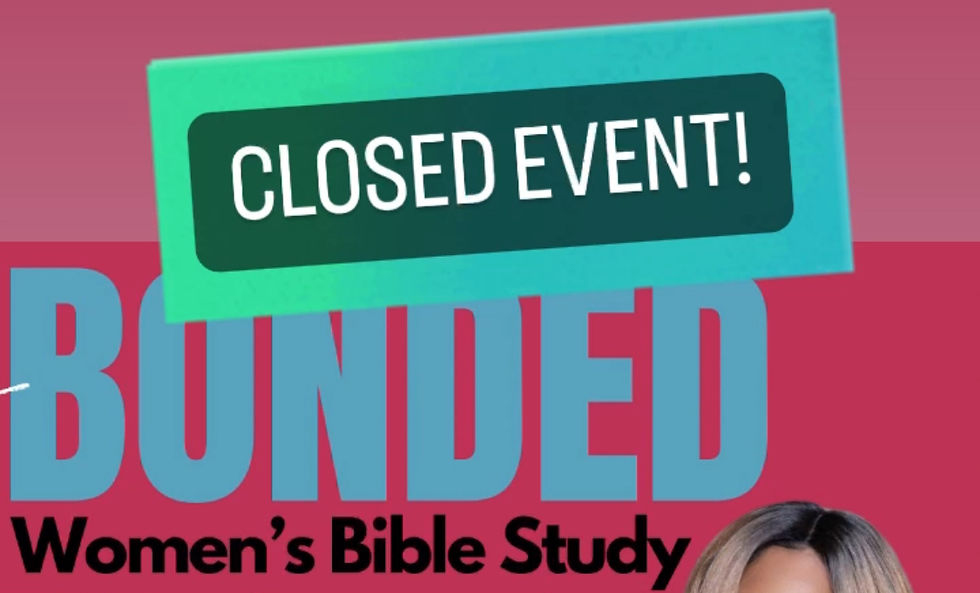 Bonded Women's Bible Study