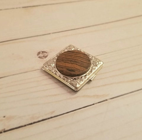 Bocote Pocket Mirror
