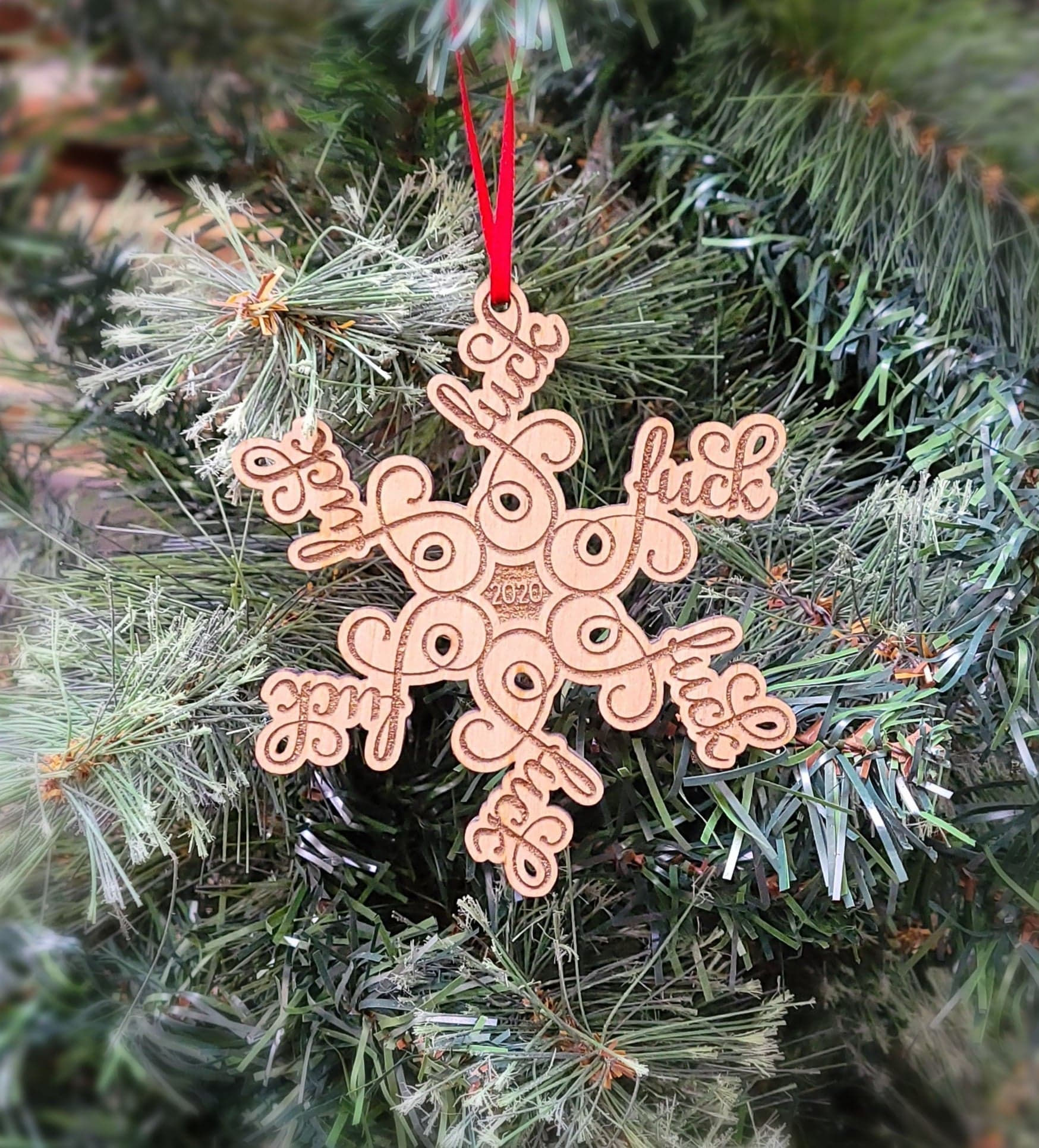 FUCK FLAKE Ornament-2020