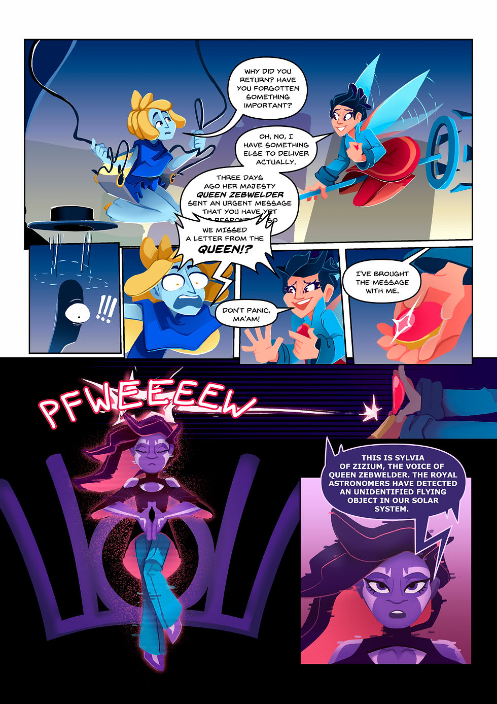 Fairy Rings Issue 1 Page 1