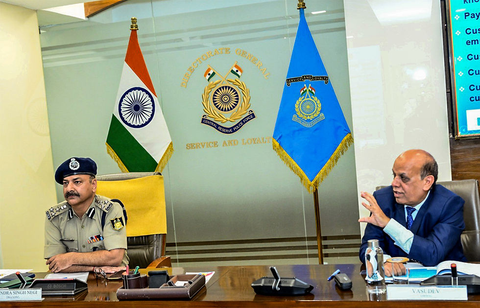 CRPF's Cyber Fraud Awareness Program is Hosted by Bank of India 