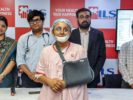 ILS Hospitals Dum Dum Assists NEET Candidate in Fulfilling Her Dream Following Complicated Trauma Surgery