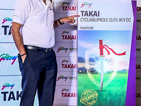 The New Multi-crop Insecticide Takai is Introduced by Godrej Agrovet