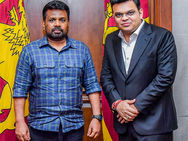 ICC Chairman Jay Shah Had a Meeting With Sri Lanka's President Anura Kumara Dissanayake to Talk About the Development of Cricket