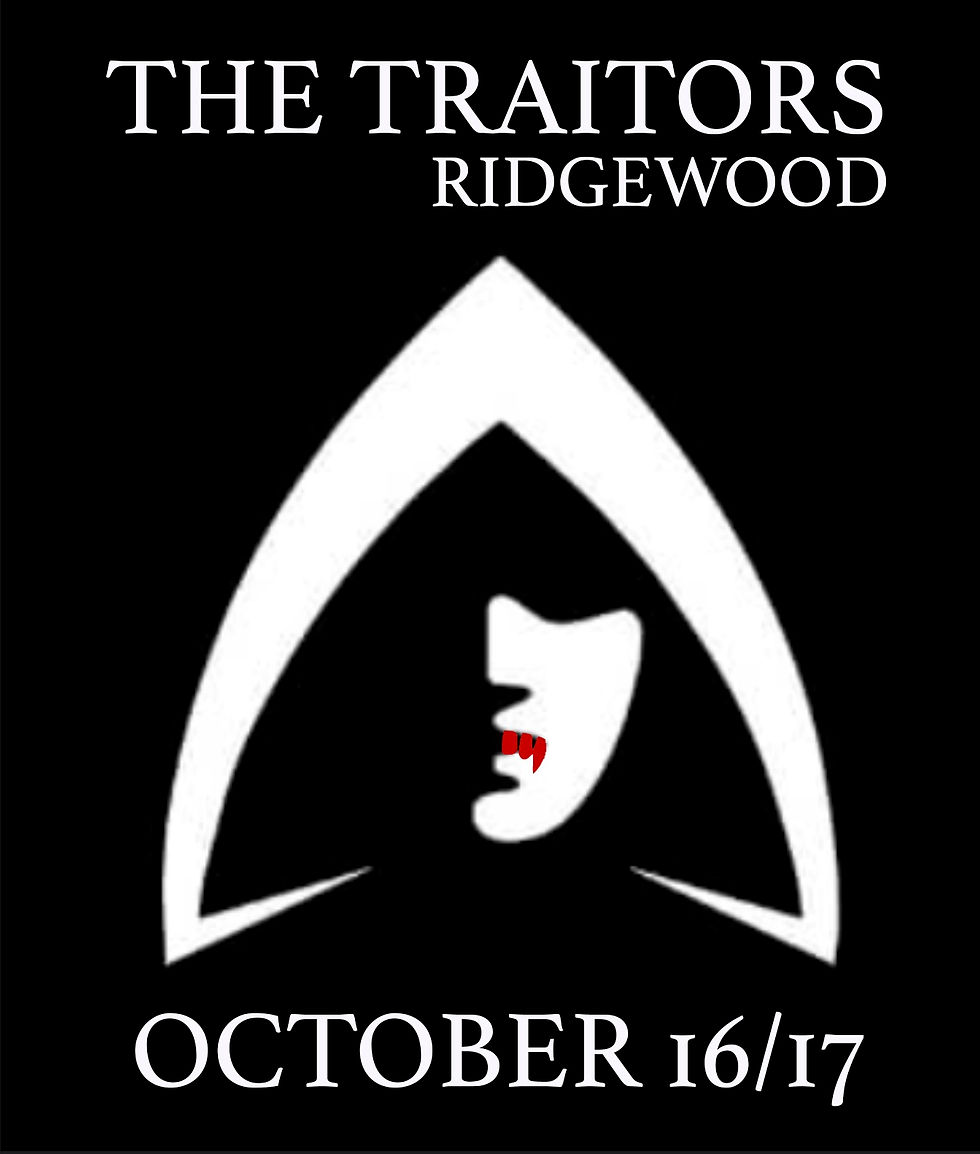 The Traitors: Interactive Prix Fixe Dinner on Friday 10.16 and Saturday 10.17