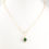 Thumbnail: As seen on Law and Order: SVU moss agate golf-filled necklace