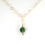 Thumbnail: As seen on Law and Order: SVU moss agate golf-filled necklace