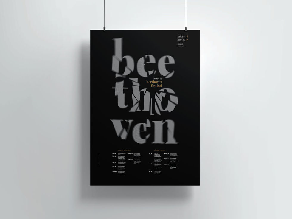Environmental poster display