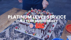 Platinum Level Service - OEBAC 3 year Anniversary