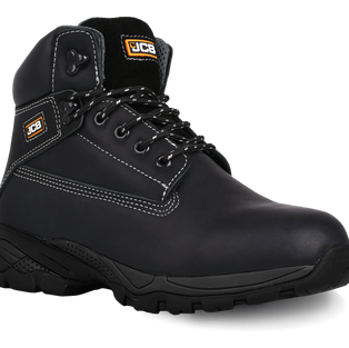 JCB Holton Black Work Boots