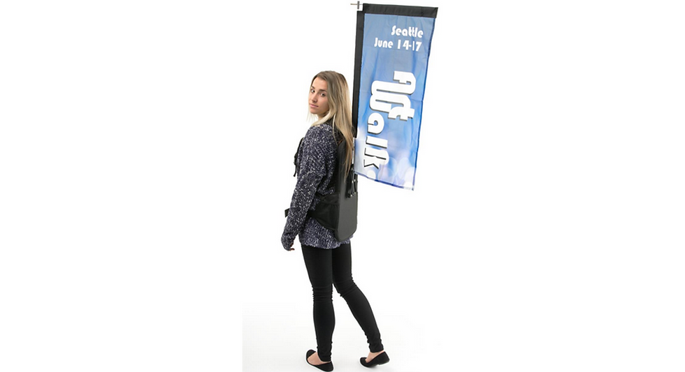 Thumbnail: Backpack Advertising Flag