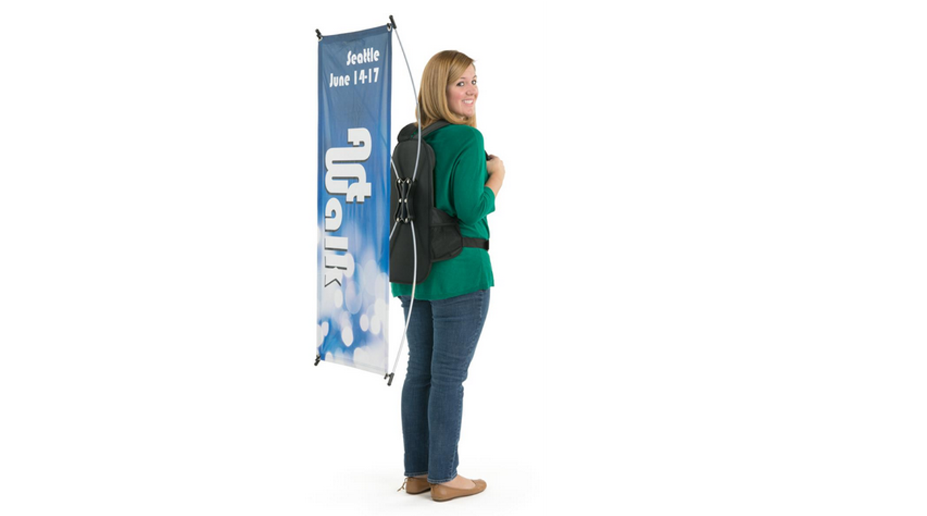 Backpack Advertising Flag