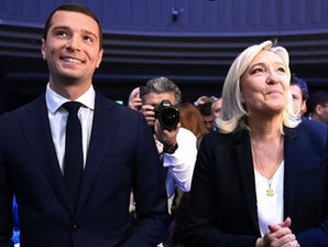 FRANCE - RN : Jordan Bardella succède à Marine Le Pen à la tête du parti