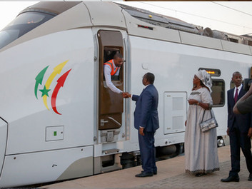 Le Sénégal lance officiellement son Train express régional en grande pompe