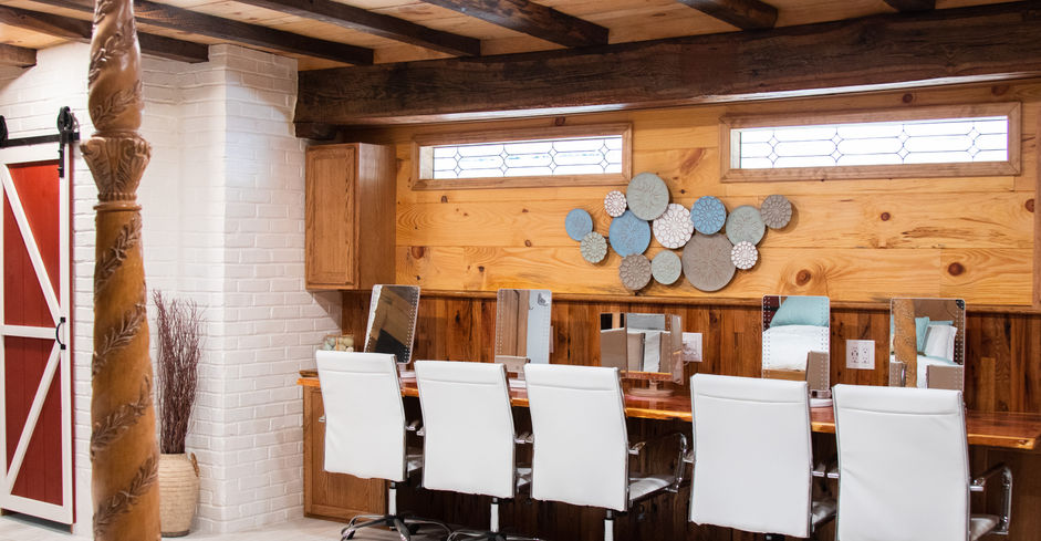 Bridal Suite vanities for doing makeup