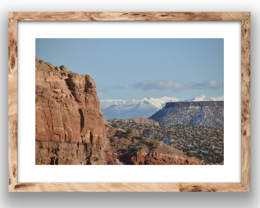 Mesa de Abiquiu 15x20" Framed Photo
