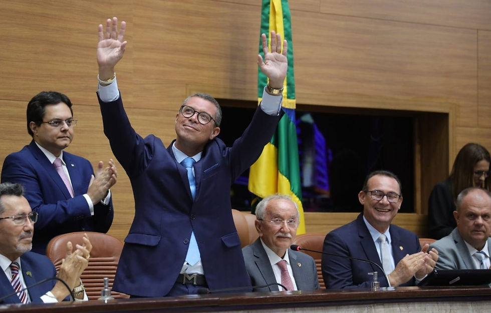 Fábio Mitidieri, Luciano Bispo, Zezinho Sobral e Belivaldo Chagas. Alese.