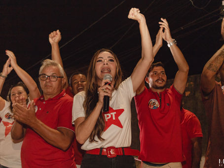 Crescimento de Candisse Carvalho poderá colocar a esquerda no segundo turno em Aracaju