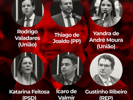 Deputados sergipanos votam pela redução de penas para Bolsonaro e demais golpistas
