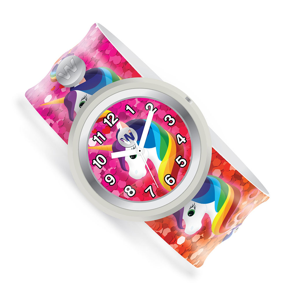 RAINBOW UNICORNS   WATCHITUDE SLAP WATCH