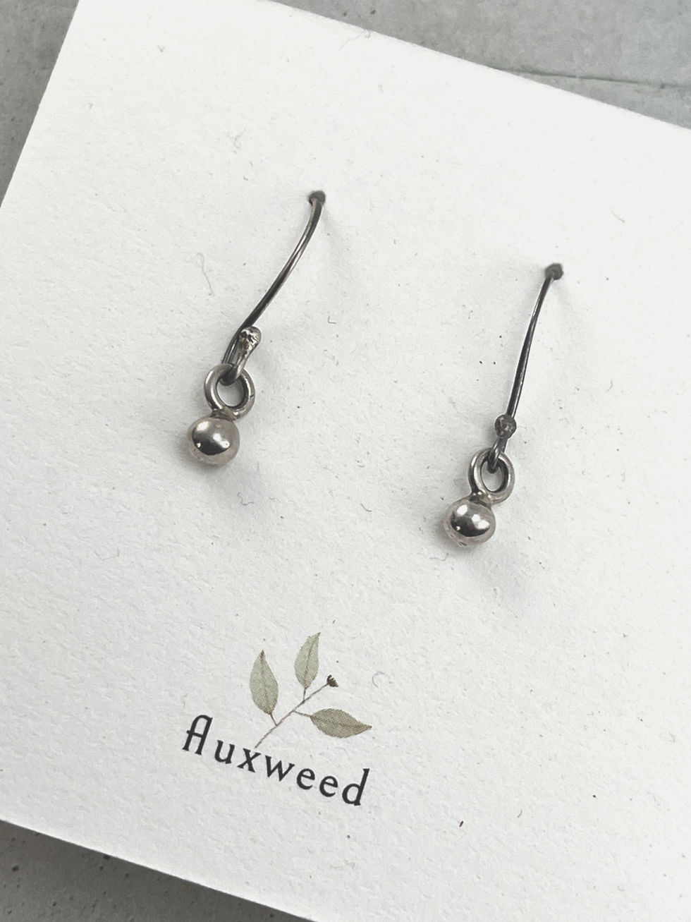 Re-born Sterling Silver Drop Earrings